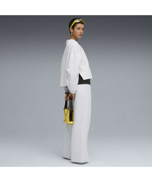 PUMA プーマ ウィメンズ ワードローブ ESS オーバーサイズド クルー スウェット