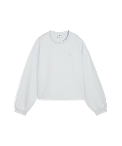 PUMA プーマ ウィメンズ ワードローブ ESS オーバーサイズド クルー スウェット
