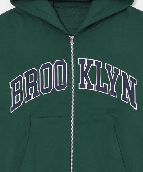 WEGO（ウィゴー）の「WEGO/【26年春 新色登場】グラフィック ダブルZIP BIGパーカー（パーカー・レディース・ブラウン/アッシュグレー/ネイビー/スミクロ/杢グレー/その他1/レッド/グリーン/ワイン/オートミール/ピンク・FREE）」の22枚目の写真