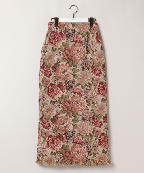 mysty woman(ミスティウーマン)の「ゴブランナロースカート 586721(スカート・レディース・ピンク/ネイビー/ブルー・SMALL/MEDIUM)」の19枚目の写真
