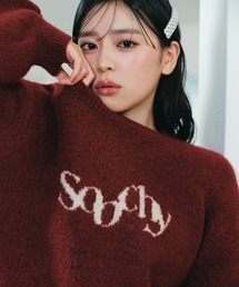 Heather | ジャガードロゴニット　599316(ニット/セーター)