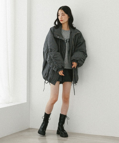 Heather（ヘザー）の「ジャガードロゴニット　599316（ニット/セーター・レディース・ネイビー/アイボリー/ベージュ/ブルー/レッド/グレー/ブラウン・FREE）」の15枚目の写真