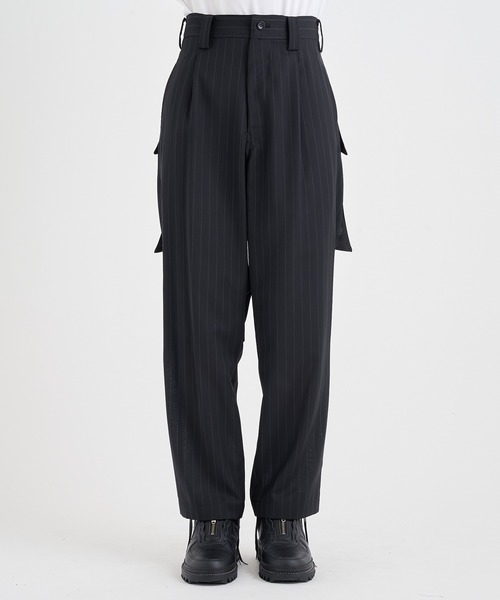 sulvam×UJOH 1Tuck Wide Pants（スラックス）｜sulvam（サルバム