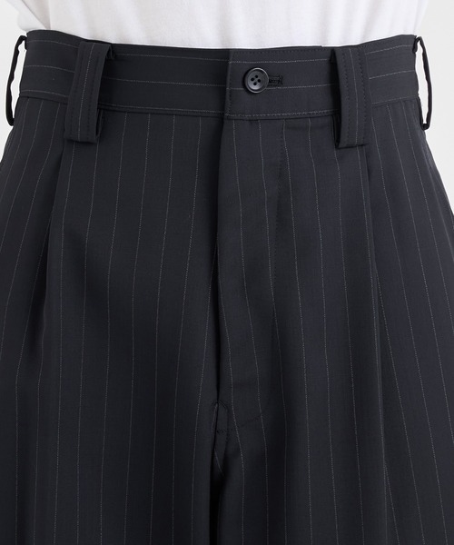 sulvam サルバム　ウールパンツ　ブラック sulvam サルバム ウールパンツ ブラック
