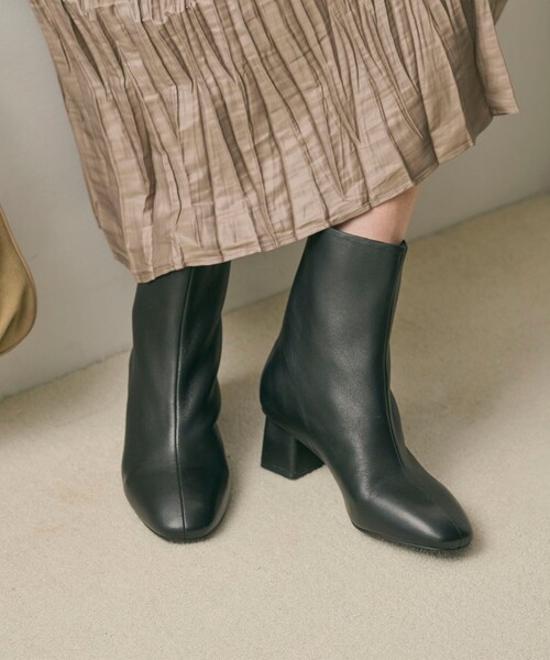 レザー バックジップ ブーツ（ブーツ）｜BEAUTY&YOUTH UNITED ARROWS