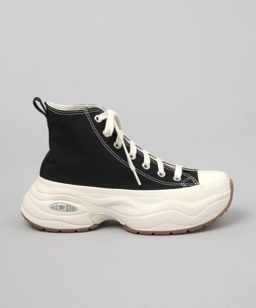 JEANASIS(ジーナシス)の「【CONVERSE】サージトレーナー HI/605745(スニーカー・レディース・ブラック・LARGE/MEDIUM)」の3枚目の写真
