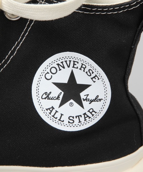 JEANASIS(ジーナシス)の「【CONVERSE】サージトレーナー HI/605745(スニーカー・レディース・ブラック・LARGE/MEDIUM)」の9枚目の写真