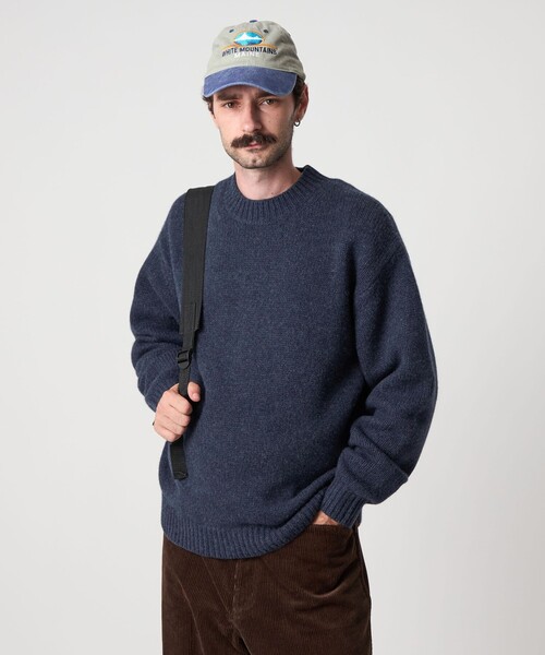 【新品未使用】スティーブアラン ラムズウール ハイクルーネック ニット Steven Alan＞ ハミルトンラムズウール ハイクルーネック ニット