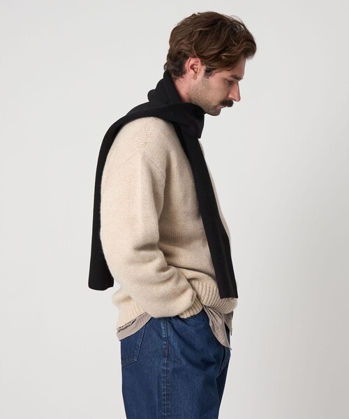【新品未使用】＜Steven Alan＞ ラムズウール ハイクルーネック ニット BEAUTY&YOUTH UNITED ARROWS｜<Steven Alan> ハミルトンラムズウール