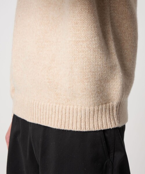 【新品未使用】＜Steven Alan＞ ラムズウール ハイクルーネック ニット Steven Alan＞ ハミルトンラムズウール ハイクルーネック ニット NARROW