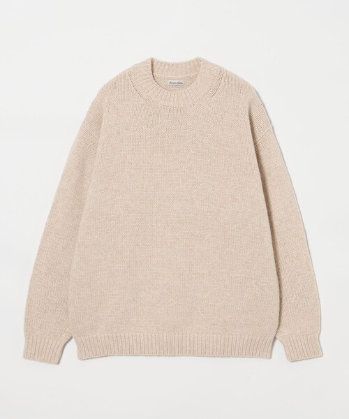 Steven Alan＞ ハミルトンラムズウール ハイクルーネック ニット