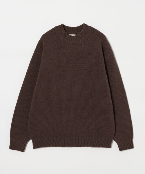 Steven Alan＞ ハミルトンラムズウール ハイクルーネック ニット