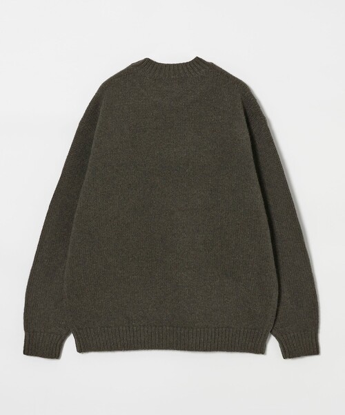 Steven Alan＞ ハミルトンラムズウール ハイクルーネック ニット