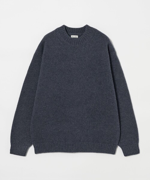 Steven Alan＞ ハミルトンラムズウール ハイクルーネック ニット