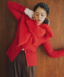 N.（N. Natural Beauty Basic） | 起毛レースシャツ(シャツ/ブラウス)