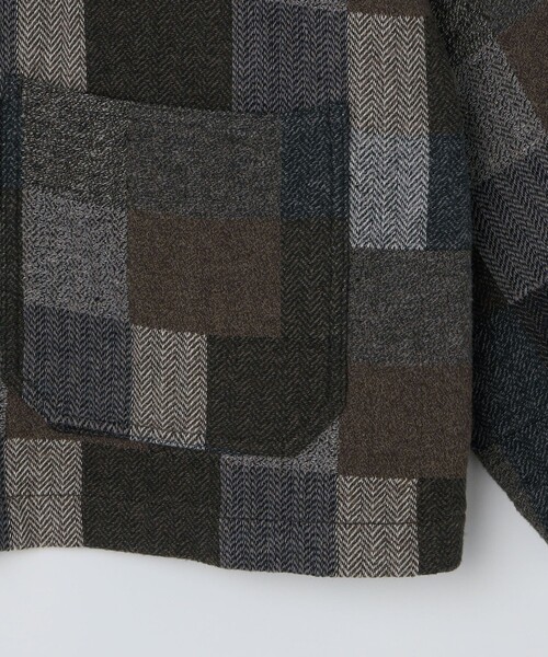 SHIPS（シップス）の「SHIPS: AUTHENTIC コットン ツイード カバー シャツ（シャツ/ブラウス・メンズ・ブラウン/ダークグレー/ネイビー/その他・SMALL/MEDIUM/LARGE/X-LARGE）」の13枚目の写真