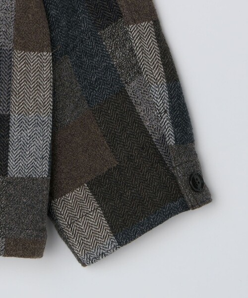 SHIPS（シップス）の「SHIPS: AUTHENTIC コットン ツイード カバー シャツ（シャツ/ブラウス・メンズ・ブラウン/ダークグレー/ネイビー/その他・SMALL/MEDIUM/LARGE/X-LARGE）」の14枚目の写真