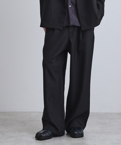 tk.TAKEO KIKUCHI（ティーケータケオキクチ）の「【上下セット】オーバーシルエットセットアップ（セットアップ・メンズ・ブラック/ダークグリーン/ダークブラウン・01/02/03）」の13枚目の写真