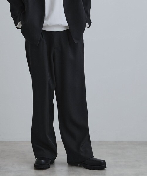 tk.TAKEO KIKUCHI（ティーケータケオキクチ）の「【上下セット】オーバーシルエットセットアップ（セットアップ・メンズ・ブラック/ダークグリーン/ダークブラウン・01/02/03）」の18枚目の写真