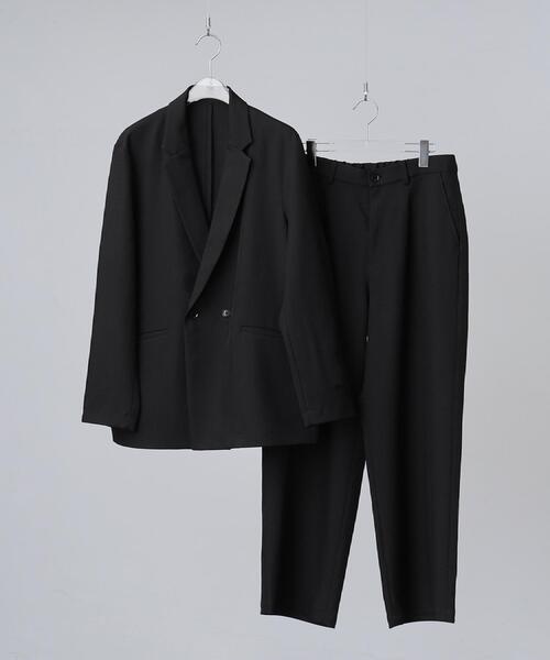 tk.TAKEO KIKUCHI（ティーケータケオキクチ）の「【上下セット】オーバーシルエットセットアップ（セットアップ・メンズ・ブラック/ダークグリーン/ダークブラウン・01/02/03）」の22枚目の写真