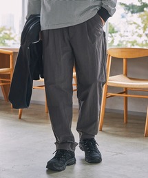 THE CRAFT CREW PRODUCTS(ザクラフトクループロダクツ)の【セットアップ対応】マルチファンクショナルナイロン タックテーパードパンツ / 撥水・防風・ウォッシャブル【THE C RAFT CREW PRODUCTS】(その他パンツ)