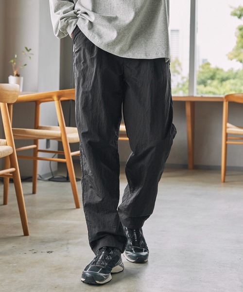 THE CRAFT CREW PRODUCTS(ザクラフトクループロダクツ)の「【セットアップ対応】マルチファンクショナルナイロン タックテーパードパンツ / 撥水・防風・ウォッシャブル【THE C RAFT CREW PRODUCTS】(その他パンツ・メンズ・カーキブラウン/ダークネイビー/チャコールグレー/ブラック・L/M/S)」の20枚目の写真