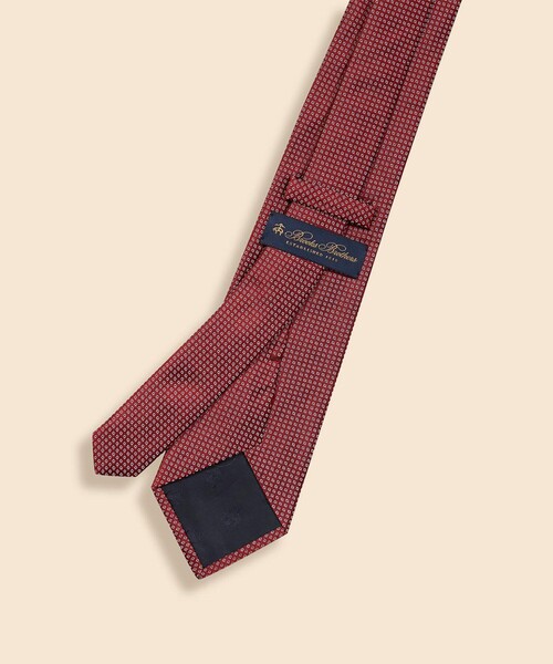 BROOKS BROTHERS（ブルックスブラザーズ）の「シルク　スモールダイヤ　ジャカードタイ（ネクタイ・メンズ・レッド/ブラウン/ネイビー・ONE SIZE）」の6枚目の写真