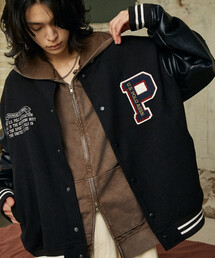 U.S. POLO ASSN.([GX|AbX)U.S. POLO ASSN./[GX|AbX ʒ FAKE LEATHER STADIUM JACKET/gtFCNU[X^W(WJ)(u])