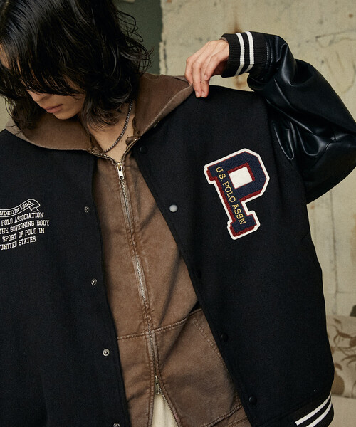 セール】U.S. POLO ASSN./ユーエスポロアッスン 別注 FAKE LEATHER