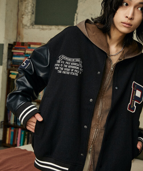 セール】U.S. POLO ASSN./ユーエスポロアッスン 別注 FAKE LEATHER