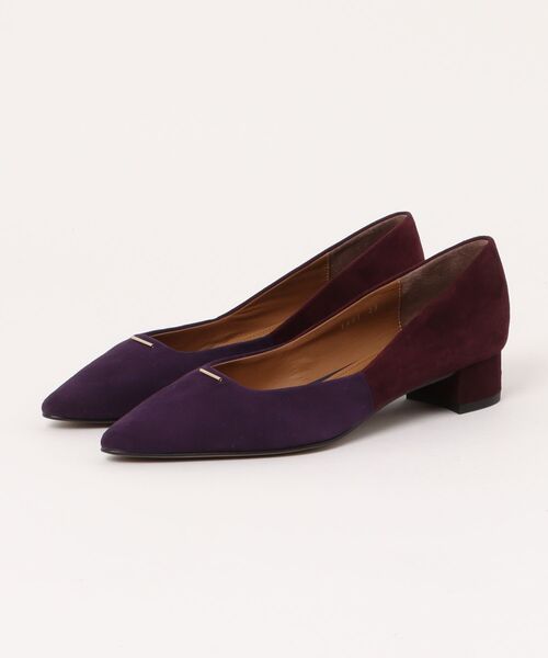 MACKINTOSH LONDON(マッキントッシュ ロンドン)の「ポインテッドトゥパンプス(パンプス・レディース・ブラック/ベージュ/パープル/グレー・22.0cm/22.5cm/23.0cm/23.5cm/24.0cm/24.5cm)」の4枚目の写真