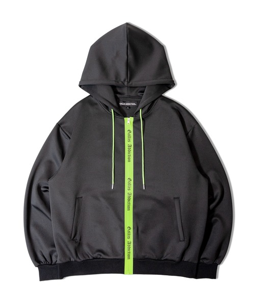 GALLIS ADDICTION（ガリスアディクション）の「GA COLOR止水ZIP HOODIE（パーカー・メンズ・ブラック/グレー・M/L）」の3枚目の写真
