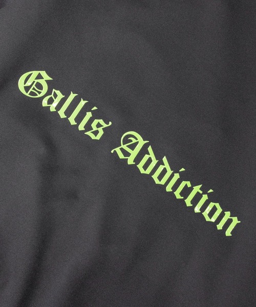 GALLIS ADDICTION（ガリスアディクション）の「GA COLOR止水ZIP HOODIE（パーカー・メンズ・ブラック/グレー・M/L）」の12枚目の写真