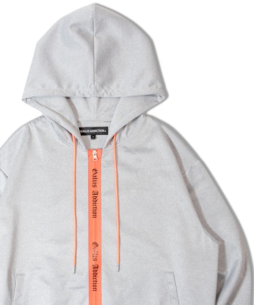 GALLIS ADDICTION（ガリスアディクション）の「GA COLOR止水ZIP HOODIE（パーカー・メンズ・ブラック/グレー・M/L）」の15枚目の写真