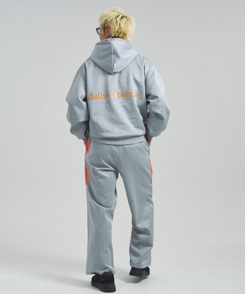 GALLIS ADDICTION（ガリスアディクション）の「GA COLOR止水ZIP HOODIE（パーカー・メンズ・ブラック/グレー・M/L）」の18枚目の写真