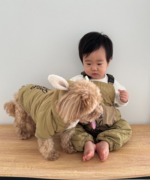 WEB限定】【DOD】【ドッグウェア】サササノフワジャケ（ペットウェア