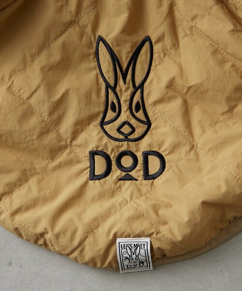 CIAOPANIC TYPY（チャオパニックティピー）の「【WEB限定】【DOD】【ドッグウェア】サササノフワジャケ（ペットウェア・レディース・ブルー/オレンジ/ベージュ・MEDIUM/SMALL）」の11枚目の写真