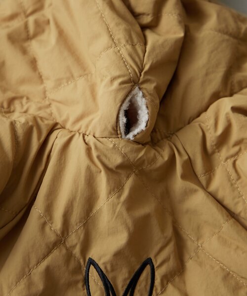 CIAOPANIC TYPY（チャオパニックティピー）の「【WEB限定】【DOD】【ドッグウェア】サササノフワジャケ（ペットウェア・レディース・ブルー/オレンジ/ベージュ・MEDIUM/SMALL）」の9枚目の写真