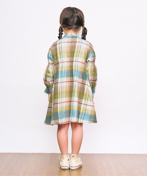 apres les cours（アプレレクール）の「【WEB限定/ジュニア対応】まいにちワンピース（ワンピース・キッズ・ピンク/レッド/ベージュ/チャコール/ネイビー・80/90/100/110/120/130/140）」の10枚目の写真