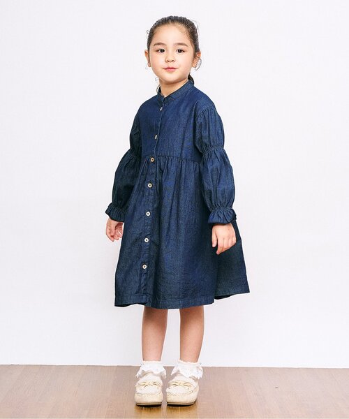 apres les cours（アプレレクール）の「【WEB限定/ジュニア対応】まいにちワンピース（ワンピース・キッズ・ピンク/レッド/ベージュ/チャコール/ネイビー・80/90/100/110/120/130/140）」の13枚目の写真