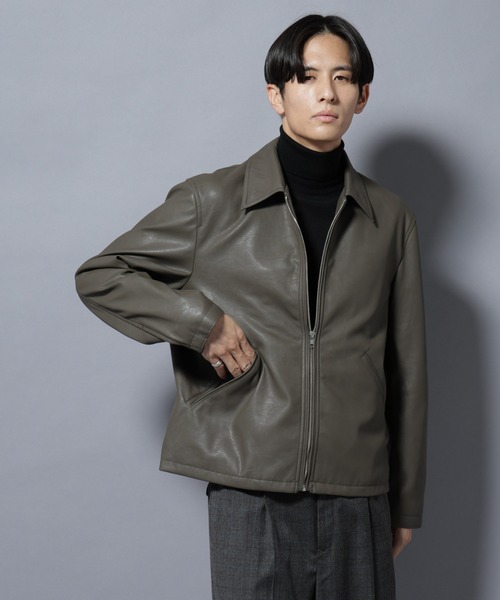 u-1lowさん専用nano universe レザージャケット サイズ40 NANO