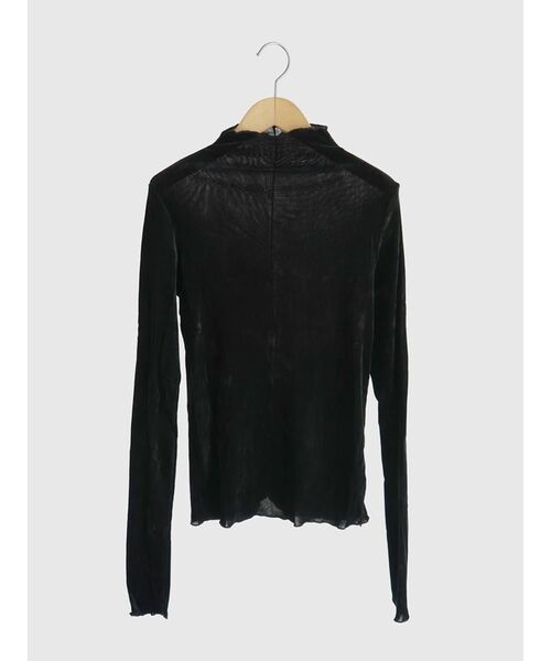 FIKA.（フィーカ）の「Mellow velour top（Tシャツ/カットソー・レディース・ブラウン/ブラック/オフホワイト・MEDIUM）」の20枚目の写真