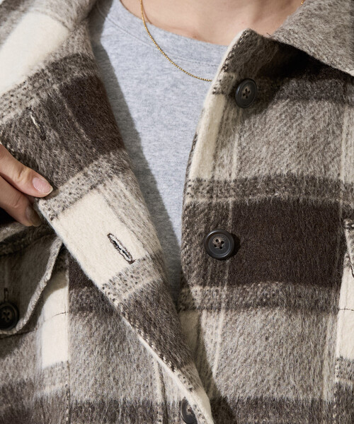 FREAK'S STORE（フリークスストア）の「限定展開 チェック シャギー