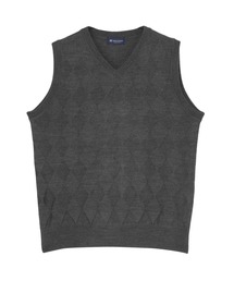 BRICK HOUSE by TOKYO SHIRT | ダイヤ柄 ニットベスト(ベスト)