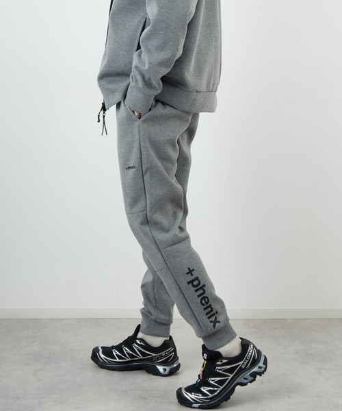 ＋phenix/プラスフェニックス] 別注 ダンボールニット ジョガーパンツ