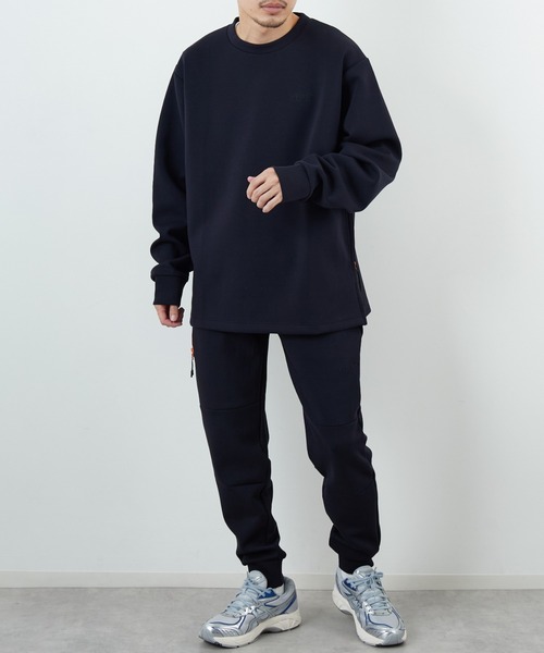 ＋phenix/プラスフェニックス] 別注 ダンボールニット ジョガーパンツ