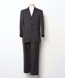 【AB6】KaneboTEX メンズ スーツ セットUP 濃茶色 古着/極美品 楽天市場】Mサイズ 【A】ブラック セットアップスーツ 清涼