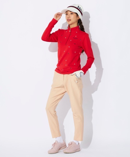 marie claire(マリ・クレール)の「【marieclaire/マリクレール】レディーステーパードパンツ/ストレッチ/オールシーズン対応/ゴルフ(その他パンツ・レディース・ネイビー/ライトベージュ/オフホワイト・X-LARGE/LARGE/MEDIUM)」の5枚目の写真