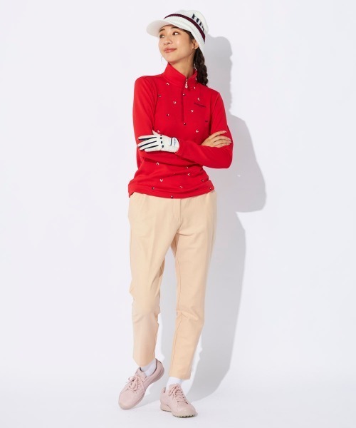 marie claire(マリ・クレール)の「【marieclaire/マリクレール】レディーステーパードパンツ/ストレッチ/オールシーズン対応/ゴルフ(その他パンツ・レディース・ネイビー/ライトベージュ/オフホワイト・X-LARGE/LARGE/MEDIUM)」の6枚目の写真