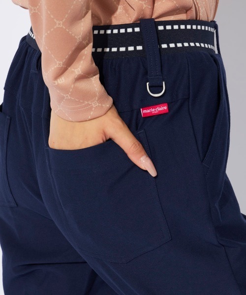 marie claire(マリ・クレール)の「【marieclaire/マリクレール】レディーステーパードパンツ/ストレッチ/オールシーズン対応/ゴルフ(その他パンツ・レディース・ネイビー/ライトベージュ/オフホワイト・X-LARGE/LARGE/MEDIUM)」の13枚目の写真